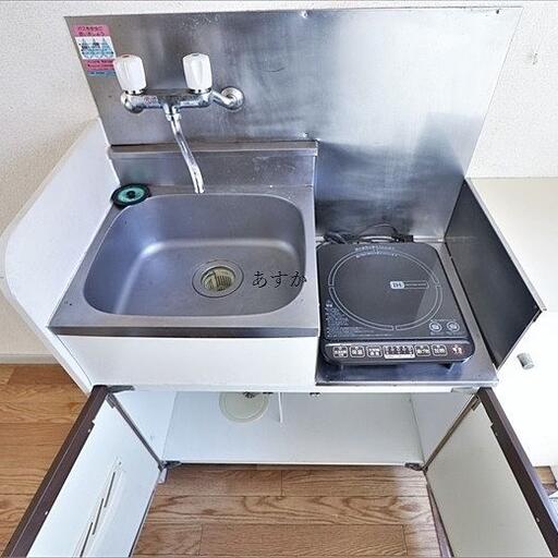 キッチン IHコンロの置けるキッチン