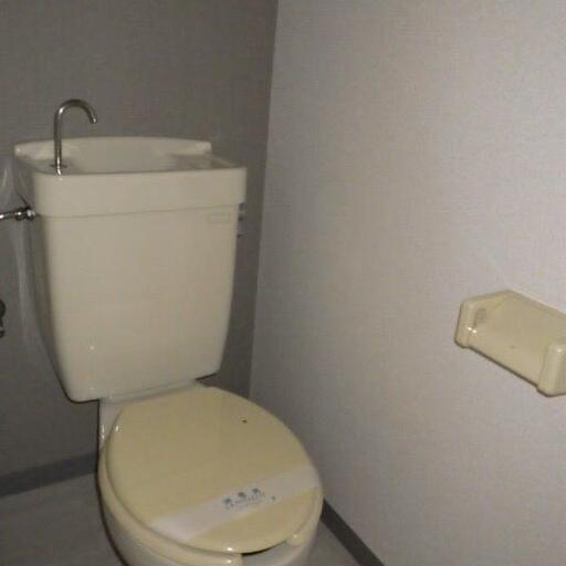 トイレ トイレのクロスもアクセントクロス使用
