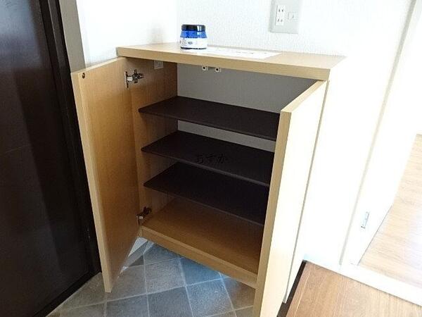 シューズボックス 新規交換済みのシューズボックス