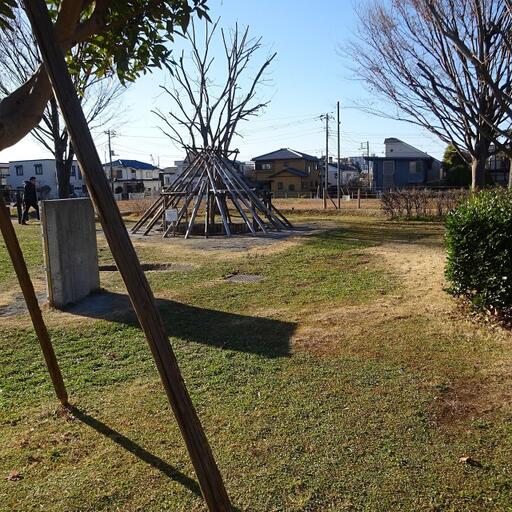 下野谷遺跡公園 縄文の遺跡のある広大な公園