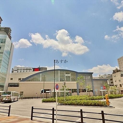ひばりが丘駅 ロータリーのあるきれいな駅
