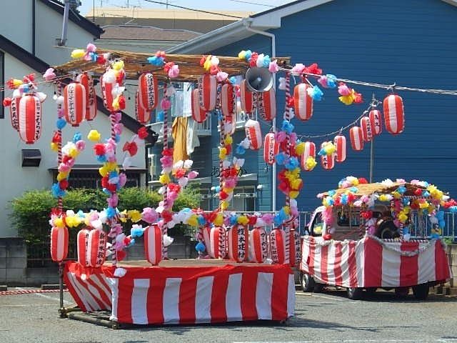 夏祭り復活の今年。ひばりが丘地域の町会でも開催